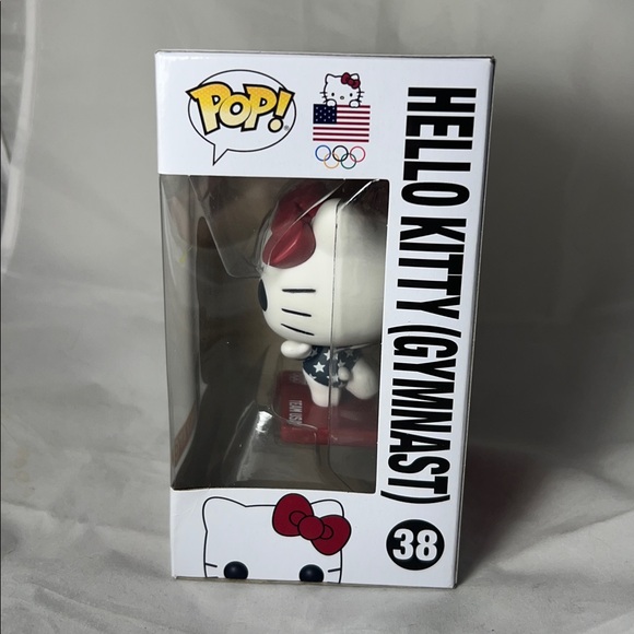 Funko Pop Hello Kitty Team USA Target Exclusive Gymnast 38 - Picture 2 of 7